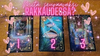 Mitä seuraavaksi rakkauselämässäsi🩷🔮TAROT🔮 [upl. by Tartan]