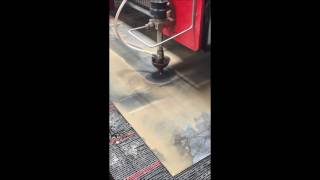 ACS PRECISIONJET WaterJet Cutting Duct amp Insulation [upl. by Thorman]