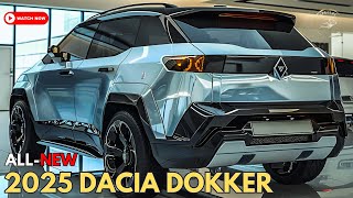 AllNew 2025 Dacia Dokker is Out Unbelievable Innovations [upl. by Enert]