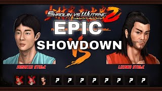 quotEPIC Shaolin vs Wu tang 2 Showdown AdiBs Best 3 Life Challenge Everquot [upl. by Primo]