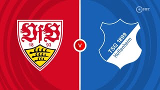 VfB Stuttgart vs TSG Hoffenheim 🔴Live Match Today⚽🎬 [upl. by Lapointe]