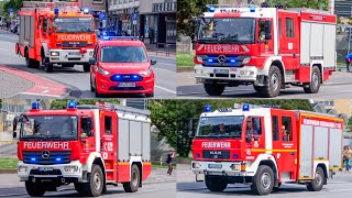 Großübung Jugendfeuerwehren aus Darmstadt und dem Landkreis DarmstadtDieburg zum Großrand [upl. by Dhumma]