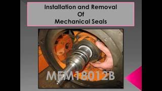 Centrifugal Pump Mechanical Seal Installation With Review Questions Video [upl. by Ardiedal]