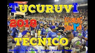 Acadêmicos do Tucuruvi 2018  Ensaio Técnico HD [upl. by Llen]