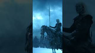 Knight king destroys the wall Game of thrones best scenes [upl. by Ahseinaj]