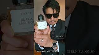 BYREDO BLACK SAFFRON PARFUM DJ ERNIE ALONSO FRAGRANCES [upl. by Wilda]