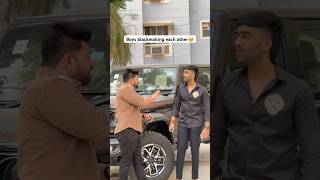 Boys blackmailing be like😥 funny comedy bhai shortvideos shorts [upl. by Clare]