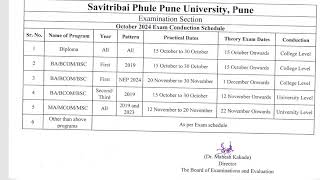 SPPU Exam Oct 2024 [upl. by Eedyak]