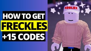 How To Get Freckles in Berry Avenue  15 Codes [upl. by Ohare]