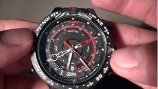 Timex Intelligent Quartz  Tide Temperature Compass Watch Review [upl. by Wheeler]