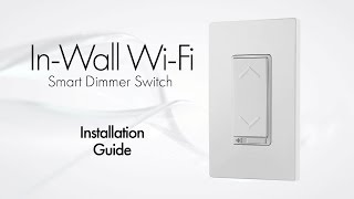 Installation Guide  InWall WiFi Dimmer Switch  TOPGREENER TGWF500D [upl. by Prinz]