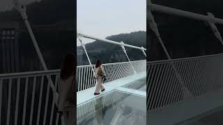 Worlds Longest amp Highest GlassBottomed Bridge  Zhangjiajie Hunan China 🇨🇳 [upl. by Ativla]