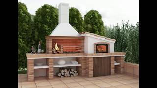 ASADOR Y QUINCHOS DE EXTERIORES BEST Outdoor Kitchen Design Ideas [upl. by Hartley]