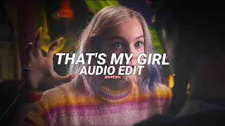 thats my girl  fifth harmony edit audio [upl. by Amathiste341]