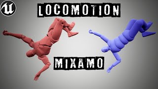 OLD AND OUTDATED  Mixamo Animation with ALS V4  Advanced Locomotion System V4  Unreal Engine 5 [upl. by Ahsiekan]