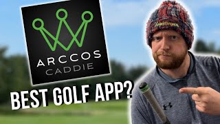 ARCCOS CADDIE REVIEW  Golf’s No1 GPS Tracking App [upl. by Gannes906]