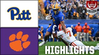 Clemson Tigers vs Pittsburgh Panthers  Full Game Highlights  ESPN College Football [upl. by Rugen547]