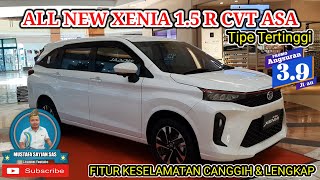 Daihatsu Xenia 15 R CVT ASA 2024  Varian Bisa Belok Sendiri  Warna Putih [upl. by Dot]