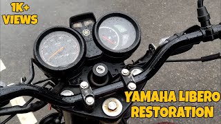 Finally I own a bike   Restored Yamaha Libero [upl. by Seiuqram]