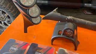 60 Powerstroke Race Truck Weight Reduction and ISSPRO Gauge Install [upl. by Mandi391]