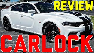 HONEST REVIEW CarLock GPS OBD2 Tracker on my 2022 Dodge Charger SRT HELLCAT JAILBREAK REDEYE [upl. by Castera]