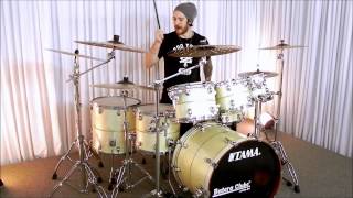 Tama Starclassic Bubinga Elite sound check com Dani Weksler NX Zero [upl. by Eelyam]