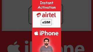 How to Activate Airtel ESim in iPhone [upl. by Acirahs]