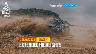 Extended highlights of Stage 4 presented by Aramco  Dakar2023 [upl. by Eelyahs]