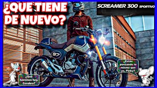 NUEVA VENTO SCREAMER SPORTIVO 300 2024 💯 LA NUEVA 300 DE VENTO 🤯 ¿QUE TIENE DE NUEVO 🤔 SLEEK BIKER🔥 [upl. by Carnes]