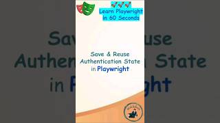 Playwright Tutorial  Save and Reuse Authentication State  Skip Login [upl. by Mackenzie]