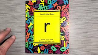 A letter book about the letter R by Luis Markt [upl. by Esinev]