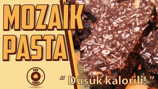 Fit Mozaik Pasta Tarifi  42 gram protein  Diyete uygun  FitYemek [upl. by Anaert]