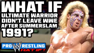 What IfUltimate Warrior DIDNT Leave WWEF After SummerSlam 1991 [upl. by Anicul]