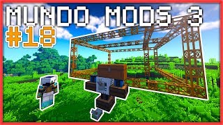 CREAMOS UNA MINA AUTOMÁTICA 😍 18  MUNDO MODS 3  MINECRAFT MODS [upl. by Tommie]