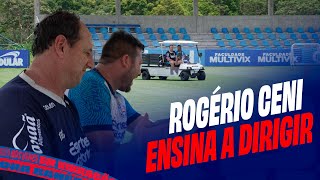 ROGÉRIO CENI ENSINA A DIRIGIR CARRINHO NO CT [upl. by Solrak547]