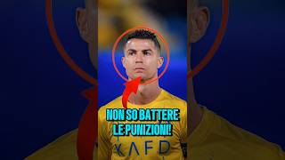 Perché Ronaldo non sa più battere le punizioni😱🔥 calcio ronaldo [upl. by Alithia601]