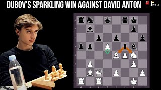 How does Daniil Dubov do it Dubov vs David Anton  Exclusive interview  Airthings Open 2020 [upl. by Anaxor804]