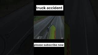 Truck accident truckdriver shorts viral trending [upl. by Rozek]