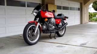 Moto Guzzi LM1 LaFranconi Competizione Big Bore 949cc sound [upl. by Esya]