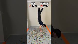 Handstanding Over Emojis 😱 Ft NickPro [upl. by Ttoile]