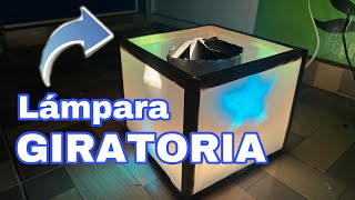 Como HACER una LAMPARA GIRATORIA  Sin Motor 100 CASERA [upl. by Crawford41]