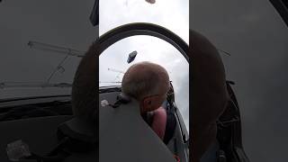 shorts Gravity defying Tissues floating in aerobatic glider stunt [upl. by Mano]