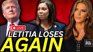 Letitia James in HOT WATER as Appeals Court Prepares to SHUT HER DOWN [upl. by Sedicla]