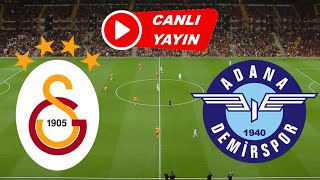 GALATASARAY ADANA DEMİRSPOR MAÇI CANLI İZLE [upl. by Idok391]