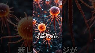 細菌に感染するウイルス！？ 1分雑学 科学 生物 ウイルス [upl. by Fielding]