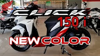 HONDA CLICK 150i NEW COLOR  HONDA CLICK 150i WHITE RED [upl. by Dahlia]