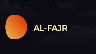 Surah AlFajr  Part 1  Day 13  Ramadan with the Quran [upl. by Kado]