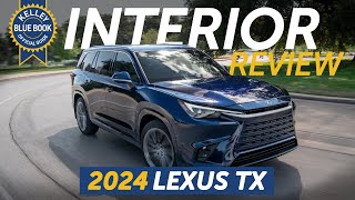 2024 Lexus TX  Interior Review [upl. by Tlevesor516]