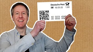 Internetmarke So druckt man Briefmarken zu Hause [upl. by Joy]