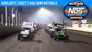 World of Outlaws NOS Energy Drink Sprint Cars  Huset’s Speedway  September 1 2024  HIGHLIGHTS [upl. by Uah583]